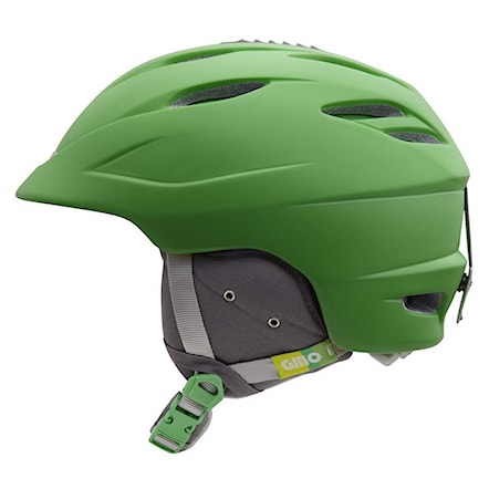 Kask snowboardowy Giro Seam matte green color block 2014 - 1