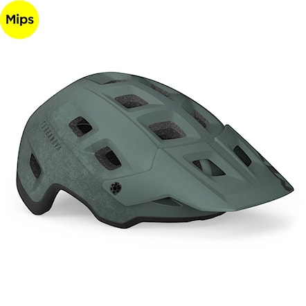 Bike Helmet MET Terranova Mips sage green black/matt 2022 - 1