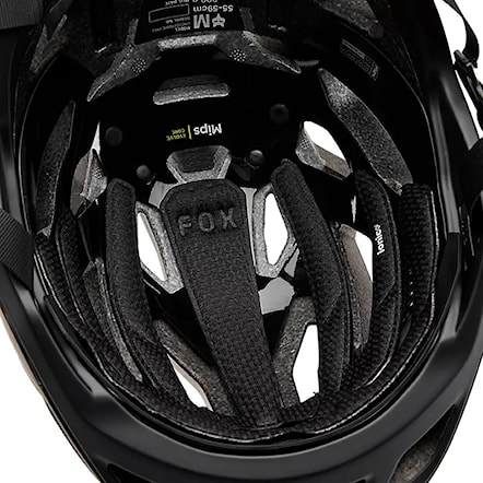 Bike Helmet Fox Crossframe Pro matte black 2024 - 6