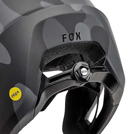 Bike Helmet Fox Dropframe Pro Runn black camo 2024 - 7