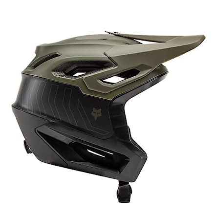 Bike Helmet Fox Dropframe Pro Runn olive green 2024 - 2