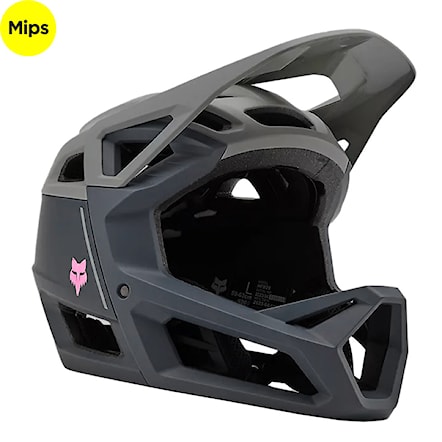 Bike Helmet Fox Proframe Clyzo graphite 2024 - 1