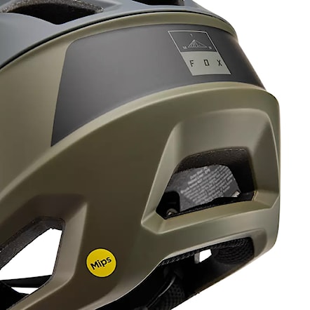 Bike Helmet Fox Proframe Clyzo olive green 2024 - 10