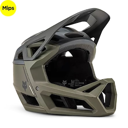Bike Helmet Fox Proframe Clyzo olive green 2024 - 1
