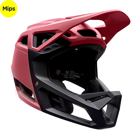 Prilba na bicykel Fox Proframe Solid berry 2026 - 1