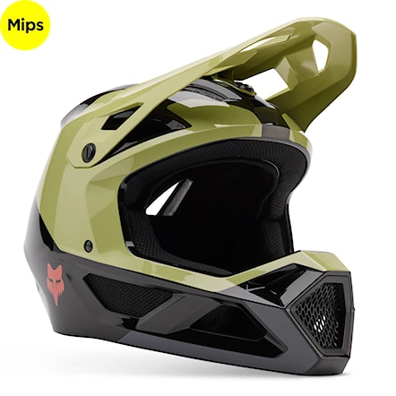 Bike Helmet Fox Rampage barge pale green 2024 - 1