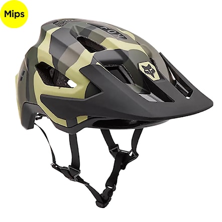 Bike Helmet Fox Speedframe Camo green camo 2024 - 1