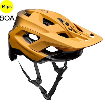 Kask rowerowy Fox Speedframe Pro Backfade bronze 2026 - 1