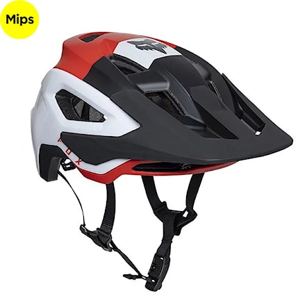 Bike Helmet Fox Speedframe Pro Klif fluorescent red 2024 - 1