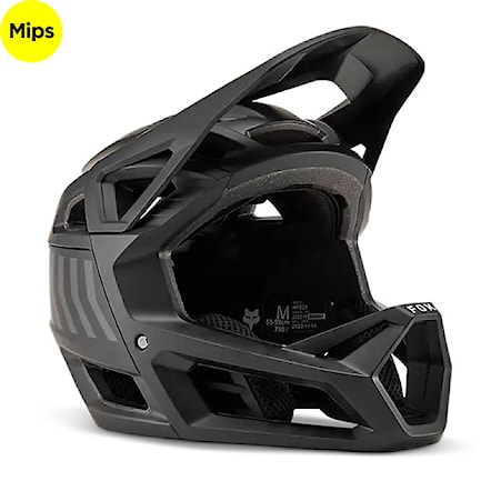 Bike Helmet Fox Yth Proframe Race Energy black 2024 - 1
