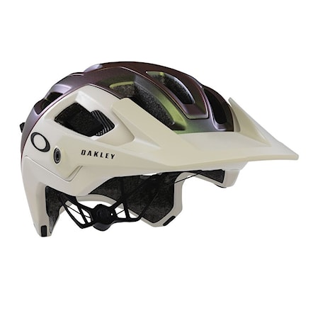 Prilba na bicykel Oakley DRT5 Maven EU satin mist silver/green colorshift 2025 - 2