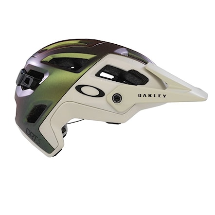 Prilba na bicykel Oakley DRT5 Maven EU satin mist silver/green colorshift 2025 - 4