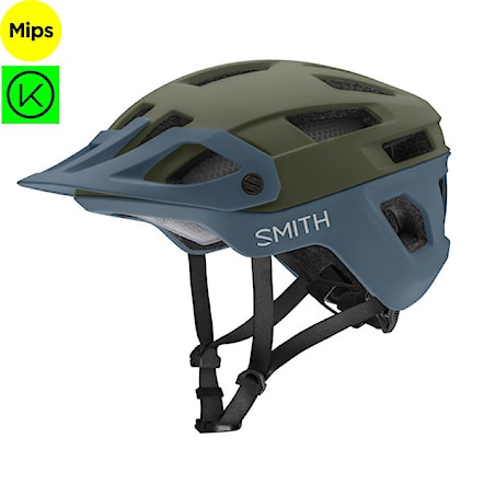 Kask rowerowy Smith Engage 2 Mips matte moss/stone 2024 - 1