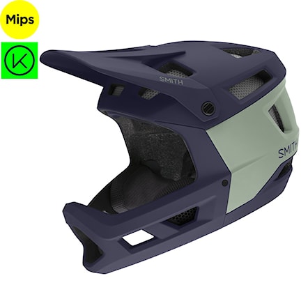 Bike Helmet Smith Mainline Mips matte midnight navy/sagebrush 2024 - 1