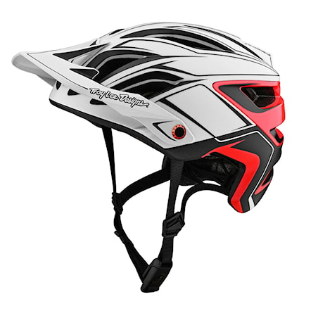 Bike Helmet Troy Lee Designs A3 Mips pin white/red 2024 - 3