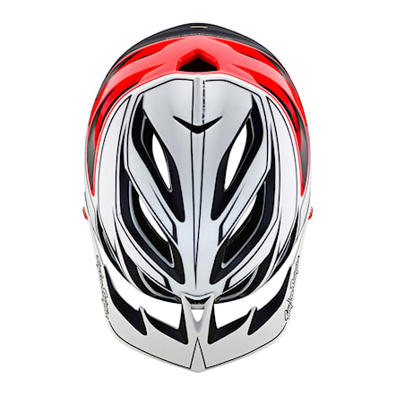 Bike Helmet Troy Lee Designs A3 Mips pin white/red 2024 - 4