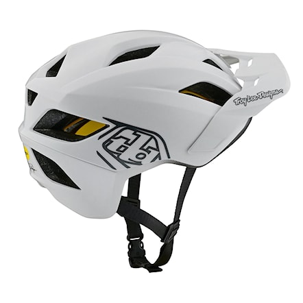 Kask rowerowy Troy Lee Designs Youth Flowline Mips point white 2024 - 2