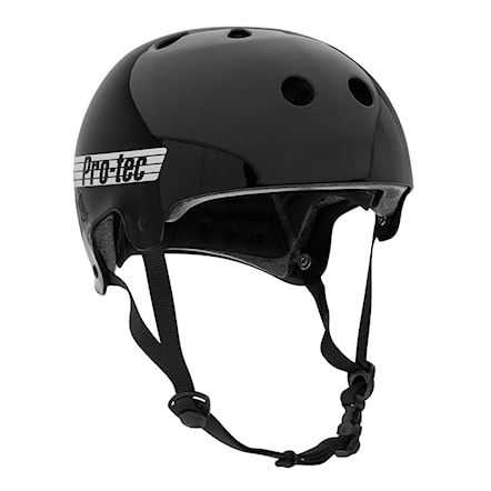 Skateboard Helmet Pro-Tec Old School Cert gloss black - 4