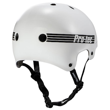 Skateboard Helmet Pro-Tec Old School Cert gloss white - 2