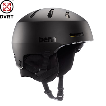 Kask snowboardowy Bern Macon 2.0 Jr. DVRT matte black 2026 - 1