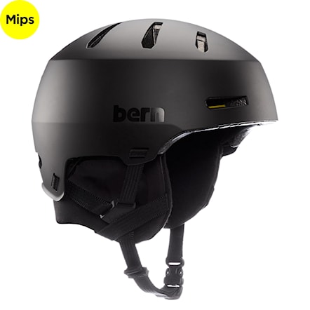 Kask snowboardowy Bern Macon 2.0 Jr. Dvrt matte black 2025 - 1