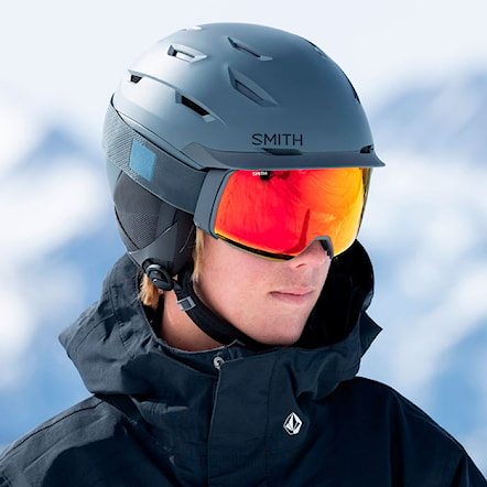 Kask snowboardowy Smith Level matte slate 2025 - 2