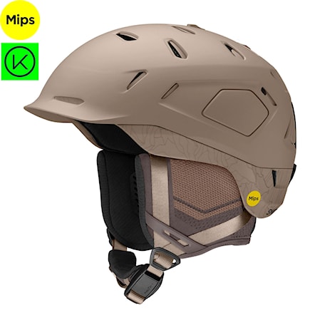 Prilba na snowboard Smith Nexus Mips matte bandit 2026 - 1