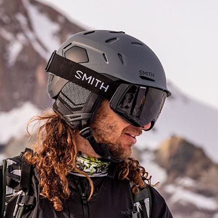 Snowboard Helmet Smith Nexus Mips matte slate / black 2025 - 3