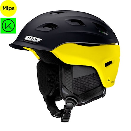 Prilba na snowboard Smith Vantage Mips matte black  high voltage 2025 - 1