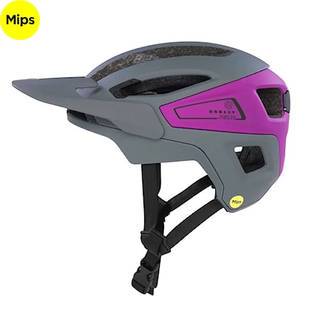 Bike Helmet Oakley DRT3 Trail-Europe forged iron/ultra purple 2022 - 1
