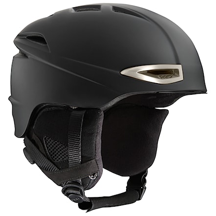 Snowboard Helmet RED Force black - 1