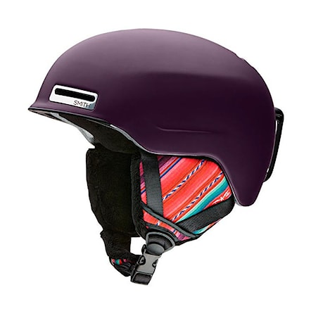 Snowboard Helmet Smith Allure matte black cherry cuzco 2017 - 1