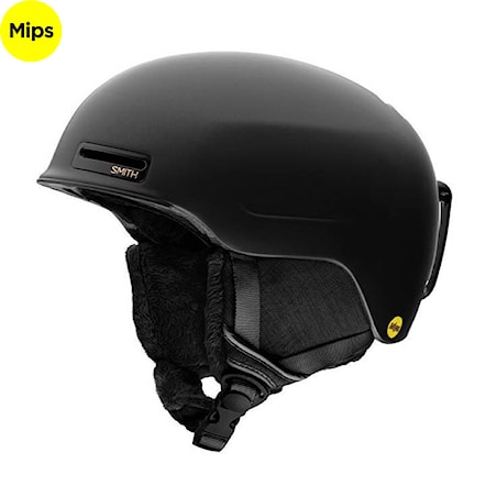 Snowboard Helmet Smith Allure Mips matte black pearl 2023 - 1