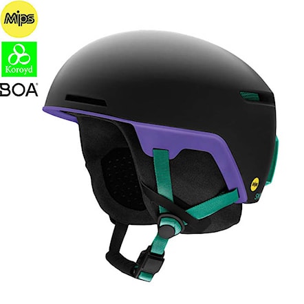 Snowboard Helmet Smith Code Mips matt jade block 2020 - 1