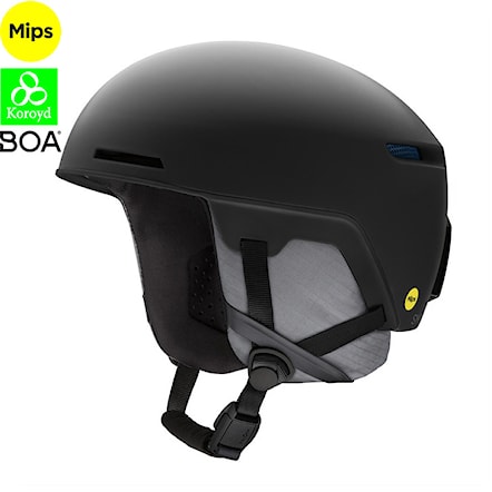 Snowboard Helmet Smith Code Mips matte black 2024 - 1