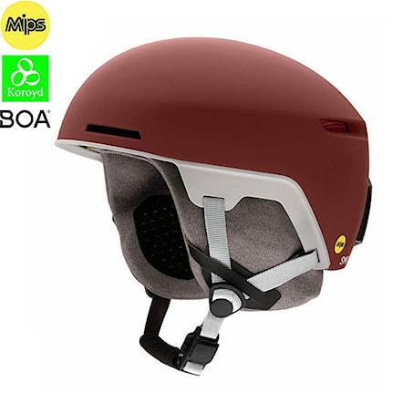 Snowboard Helmet Smith Code Mips matte oxide 2020 - 1