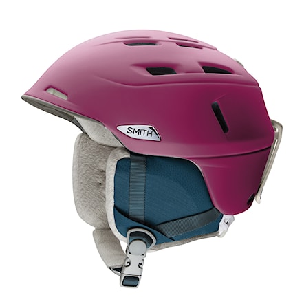 Snowboard Helmet Smith Compass matte grape 2018 - 1