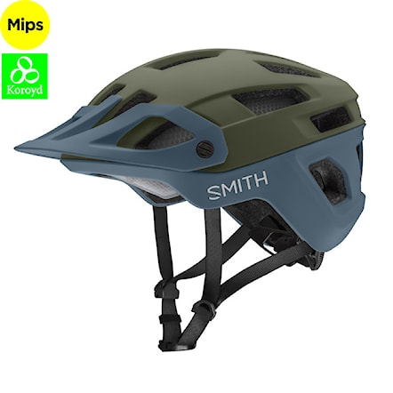 Kask rowerowy Smith Engage 2 Mips matte moss/stone 2024 - 1
