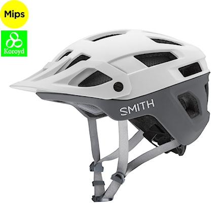 Kask rowerowy Smith Engage 2 Mips matte white cement 2024 - 1