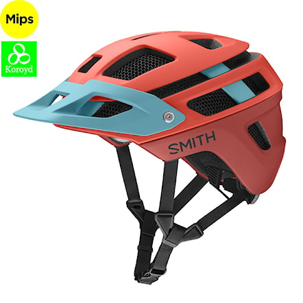 Kask rowerowy Smith Forefront 2 Mips matte poppy/terra/storm 2023 - 1