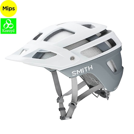 Helma na kolo Smith Forefront 2 Mips matte white 2021 - 1