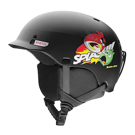 Kask snowboardowy Smith Gage Jr matte angry birds 2016 - 1