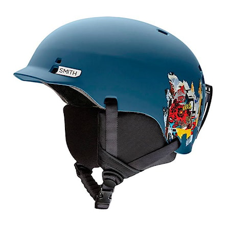 Snowboard Helmet Smith Gage Jr matte ripped 2017 - 1