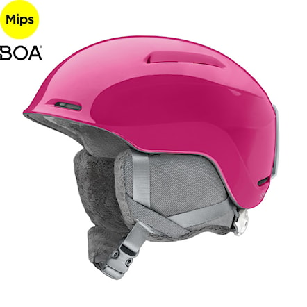 Snowboard Helmet Smith Glide Jr Mips lectric flamingo 2024 - 1
