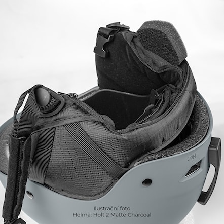 Snowboard Helmet Smith Holt 2 matte charcoal 2024 - 6