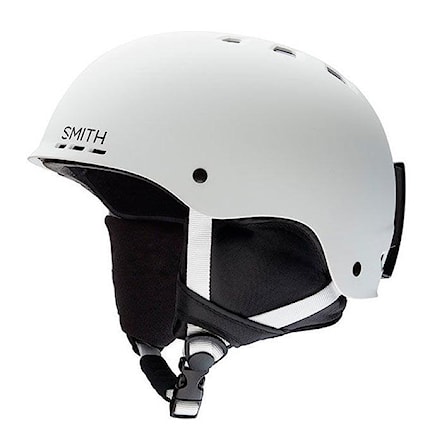 Snowboard Helmet Smith Holt 2 matte white 2017 - 1
