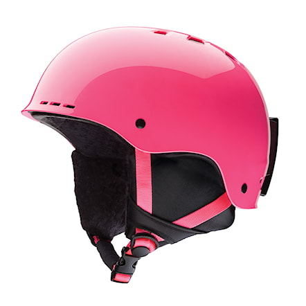 Snowboard Helmet Smith Holt Jr 2 crazy pink 2018 - 1