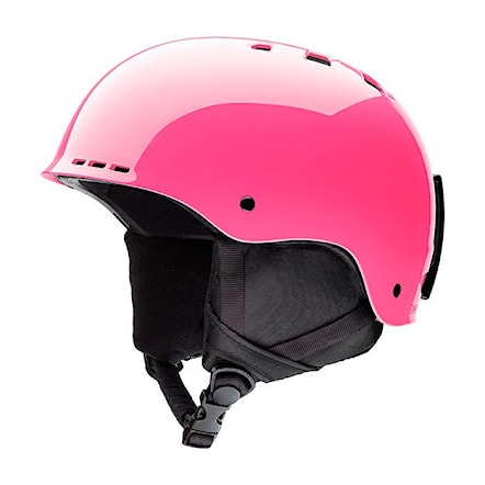 Snowboard Helmet Smith Holt Jr 2 crazy pink 2017 - 1