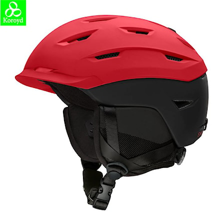 Snowboard Helmet Smith Level matte lava black 2024 - 1