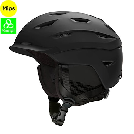 Snowboard Helmet Smith Level Mips matte black 2024 - 1